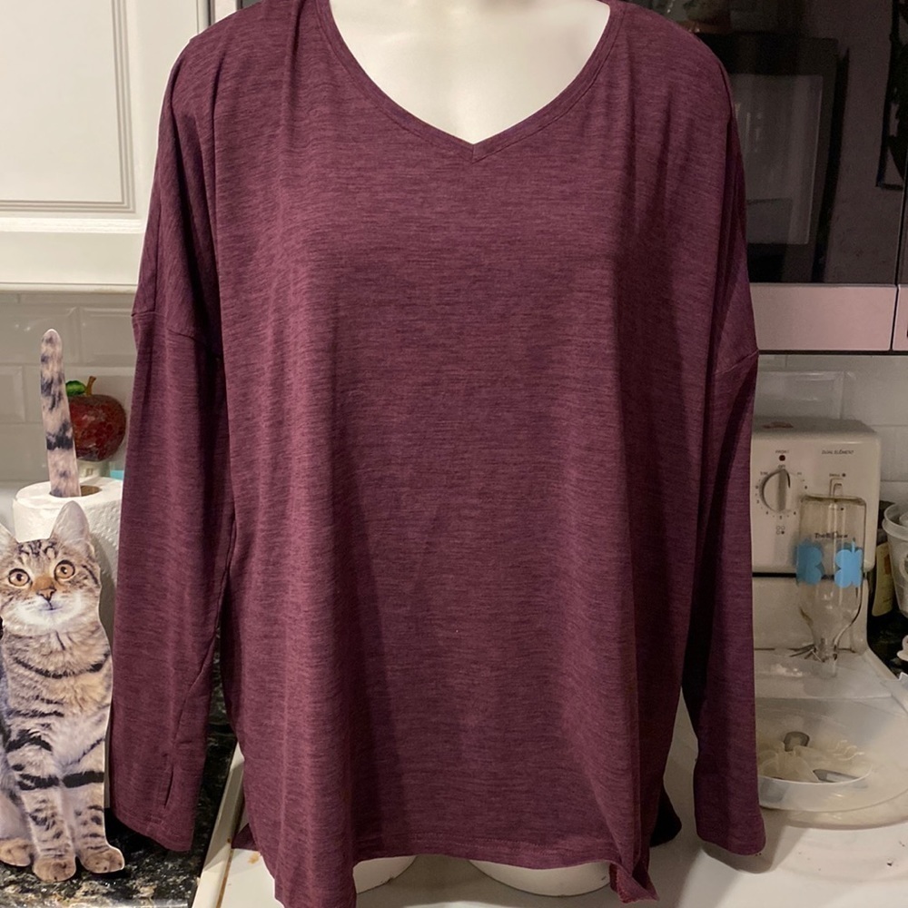 C womens Wander by Hottotties super stretch long sleeve top 2X
